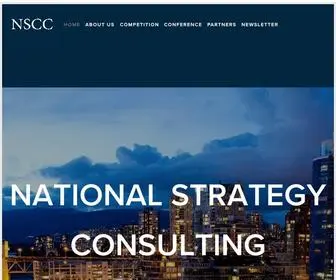 Thenscc.com(National Strategy Consulting Competition & Conference) Screenshot