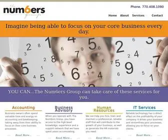 Thenum6Ersgroup.com(The Num6ers Group) Screenshot