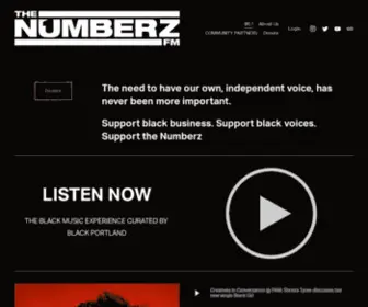 Thenumberz.fm(THE NUMBERZ.FM) Screenshot