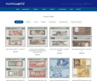 ThenumisWorld.com(Numisworld) Screenshot