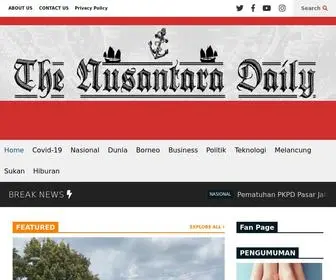 Thenusantaradaily.com(The Nusantara Daily) Screenshot