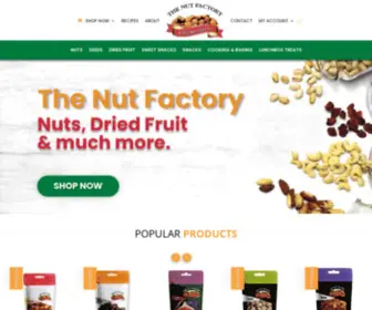 Thenutfactory.co.za(The Nut Factory) Screenshot