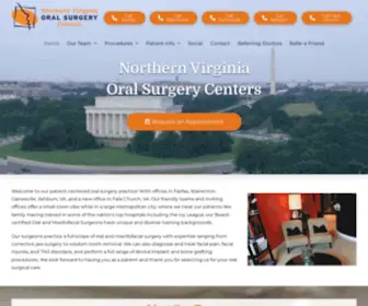 Thenvc.com(Northern Virginia Oral Surgery Center) Screenshot