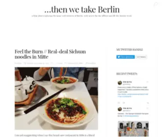 Thenwetakeberlin.de(WordPress) Screenshot
