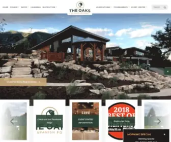 Theoaksatsf.com(THE OAKS AT SPANISH FORK) Screenshot