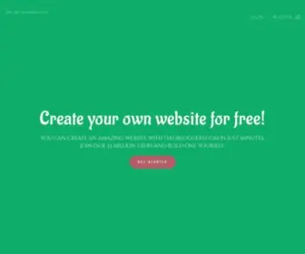 Theobloggers.com(Free website builder) Screenshot