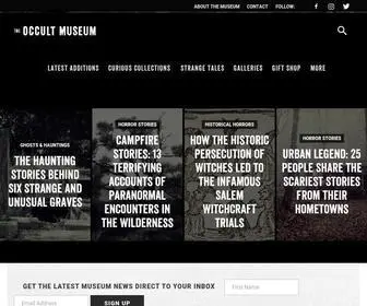 Theoccultmuseum.com(The Occult Museum) Screenshot