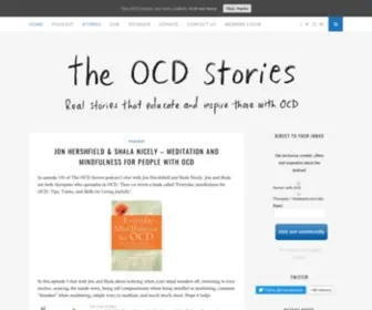 TheoCDstories.com(The OCD Stories) Screenshot