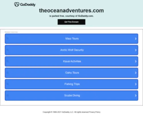 Theoceanadventures.com(Theoceanadventures) Screenshot