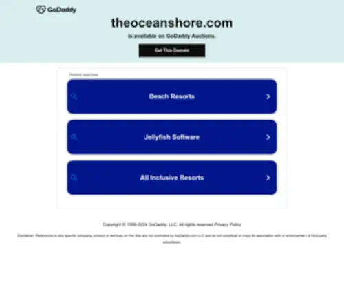 Theoceanshore.com(Theoceanshore) Screenshot