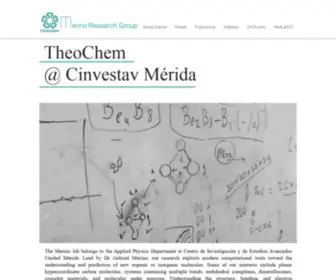 Theochemmerida.org(Merino Research Group) Screenshot