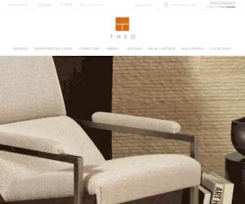 Theodecor.com(Luxury Furnishings) Screenshot