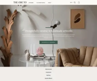 Theodeto.com(The Ode To) Screenshot