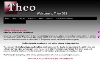 Theodigitalgallery.com(Theo Gallery Business Solution) Screenshot