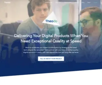 Theodo.com(Web and Mobile development) Screenshot