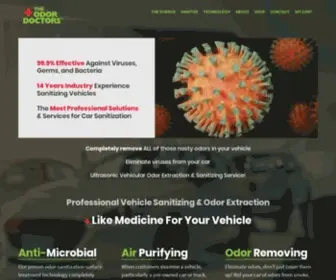 Theodordoctors.com(The Odor Doctors) Screenshot