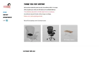 Theofficefurnituredude.com(THE OFFICE FURNITURE DUDE) Screenshot