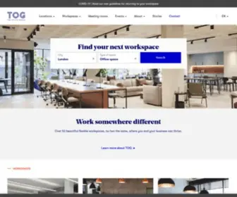 Theofficegroup.co.uk(Office Spaces) Screenshot