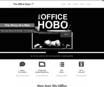 Theofficehobo.com(The Office Hobo) Screenshot