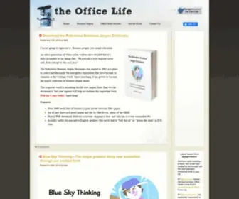 Theofficelife.com(The Office Life) Screenshot