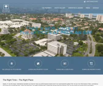 Theofficesatpelicanbay.com(The Offices at Pelican Bay) Screenshot