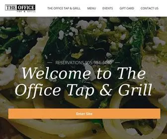 Theofficetapandgrill.com(The Office Tap & Grill) Screenshot