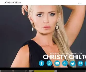 Theofficialchristychilton.com(Christy Chilton) Screenshot