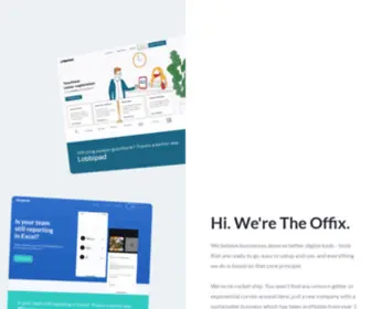 Theoffix.com(We believe businesses deserve better digital tools) Screenshot