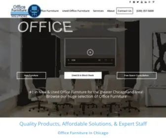 Theofs.com(Office Furniture Solutions) Screenshot