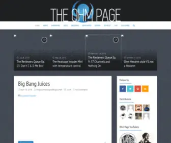 Theohmpage.com(The Ohm Page) Screenshot