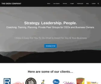 Theokencompany.com(Brian Oken) Screenshot