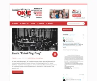 Theokie.com(The Okie) Screenshot