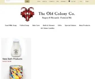 Theoldcolony.com(The Old Colony Company) Screenshot