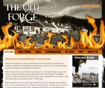 Theoldforge.co.uk(The Old Forge) Screenshot