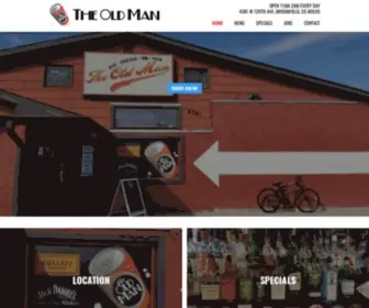 Theoldmanbar.com(The Old Man Bar) Screenshot