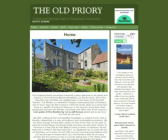 Theoldpriorykelso.com(The Old Priory) Screenshot