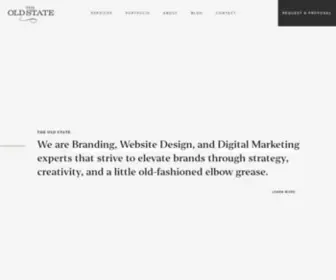 Theoldstate.com(Dallas Website Design & Digital Marketing) Screenshot