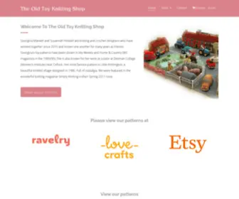 Theoldtoyknittingshop.co.uk(We sell vintage and old toy knitting patterns) Screenshot