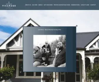 Theoldvicarage.co.nz(Cafe) Screenshot