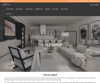 Theolegroup.com(The Ole Group) Screenshot