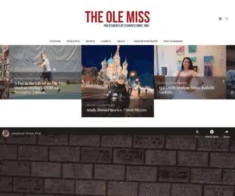 Theolemissyearbook.com(The Ole Miss) Screenshot