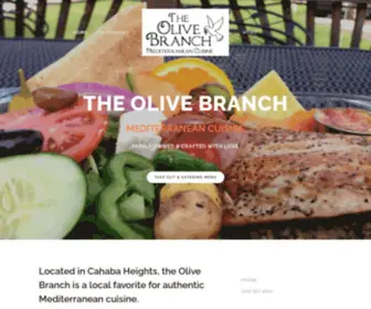 Theolivebranchbham.com(The Olive Branch Mediterranean Cuisine) Screenshot