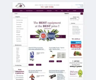 Theolivecentre.com(The Olive Centre Specialist Equipment) Screenshot