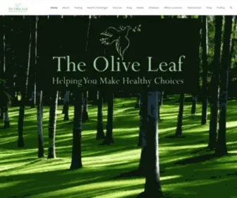 Theoliveleaf.com(The Olive Leaf) Screenshot