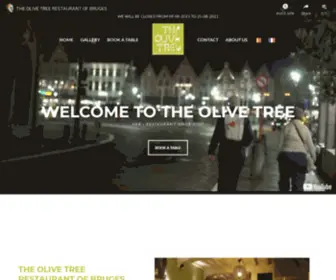 Theolivetree-Brugge.com(The OLIVE TREE Restaurant) Screenshot