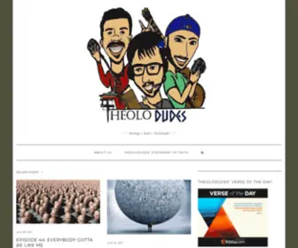 Theolodudes.com(Dudes= Theolodudes) Screenshot