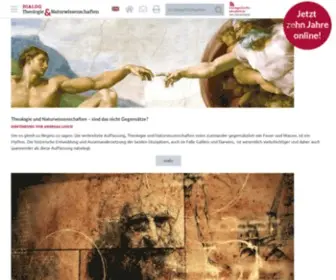 Theologie-Naturwissenschaften.de(Startseite) Screenshot