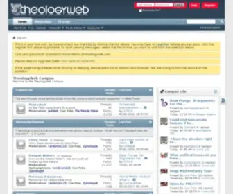 Theologyweb.com(Social networking) Screenshot