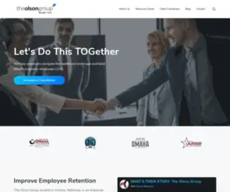 Theolsongroup.com(The Olson Group) Screenshot