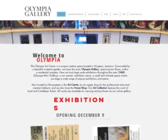 Theolympiagallery.com(Olympia Gallery) Screenshot